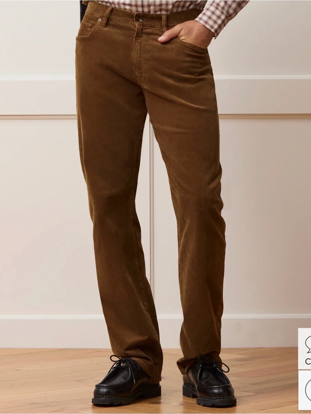 Todd Snyder Brown Corduroy Pants - Straight Five Pocket NWOT